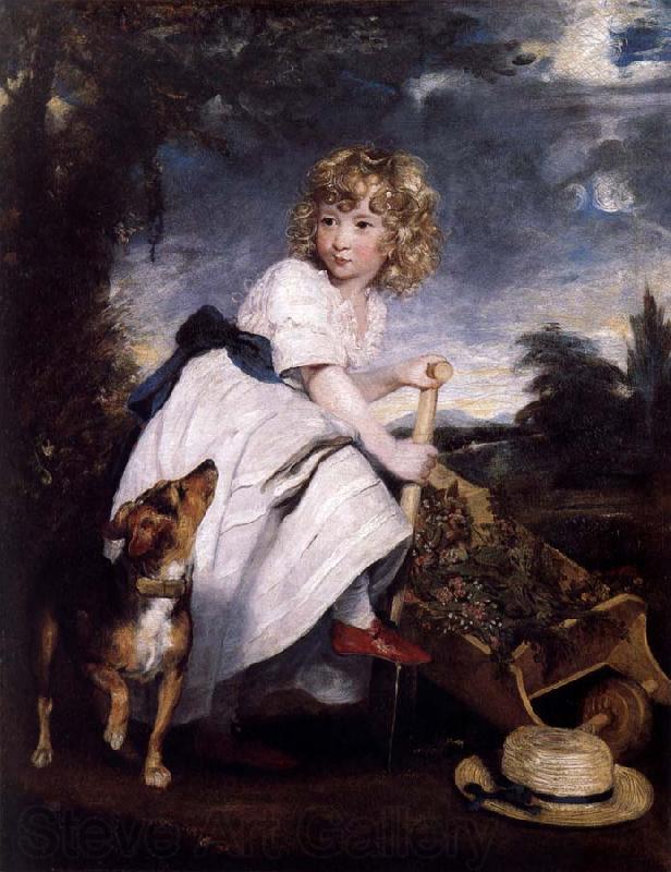 Sir Joshua Reynolds Master Henry Hoare as The Young Gardener